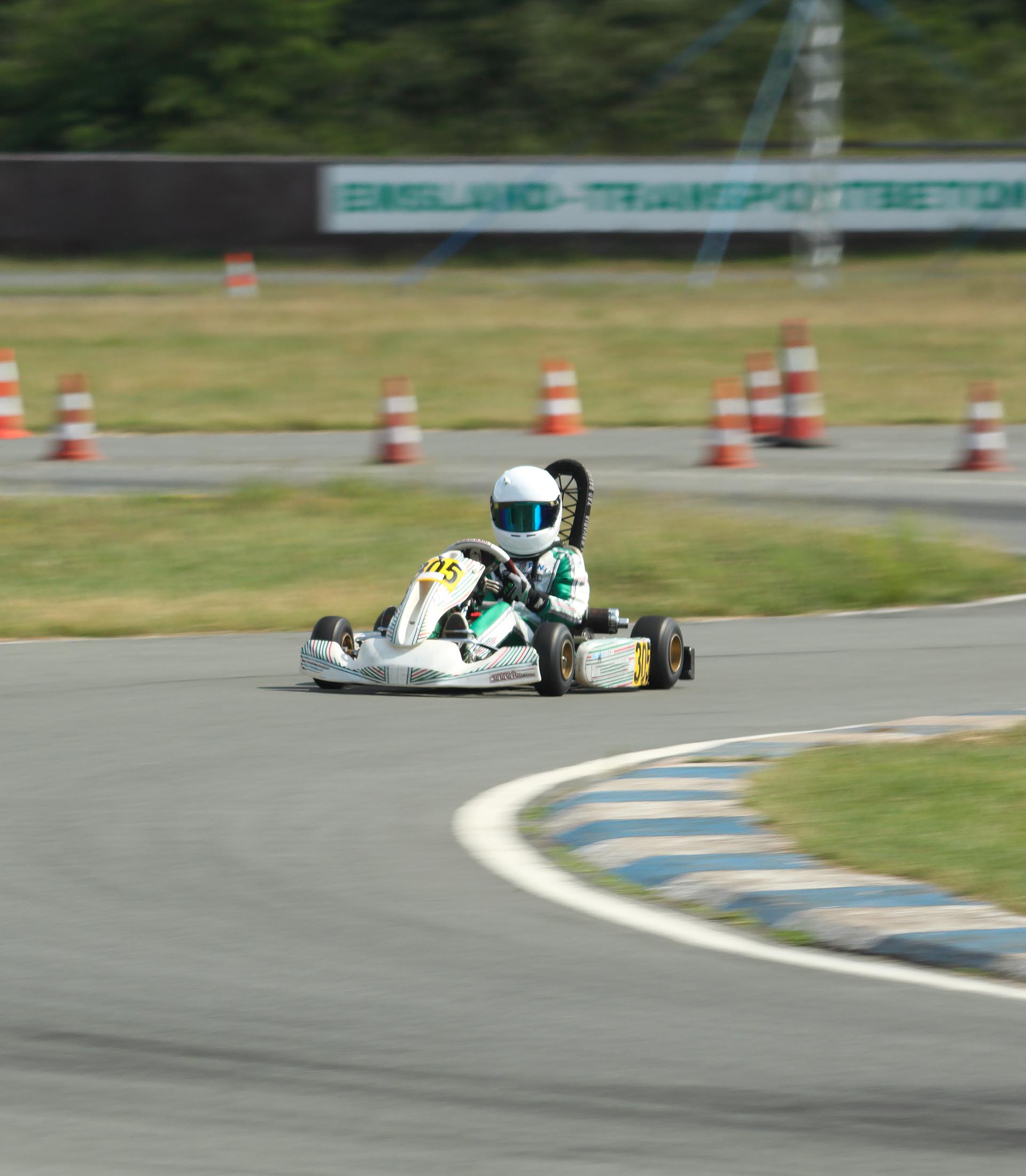 Rennfahrer Kart